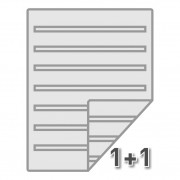 Цифровая черно-белая печать А3 (2 стороны)