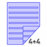 Цифровая цветная печать А3 (2 стороны)